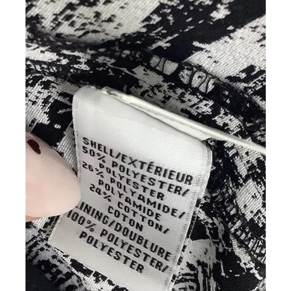 Diane Von Furstenberg Sz 10  Jaelyn Fit & Flare Dress In Abstract Print - Picture 9 of 10